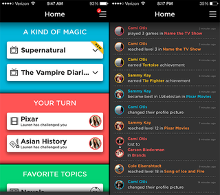 Illustration for article titled LoserMLW Recommends: QuizUp your life!